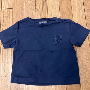 Vilebrequin Toddler Boys Navy Blue Tshirt